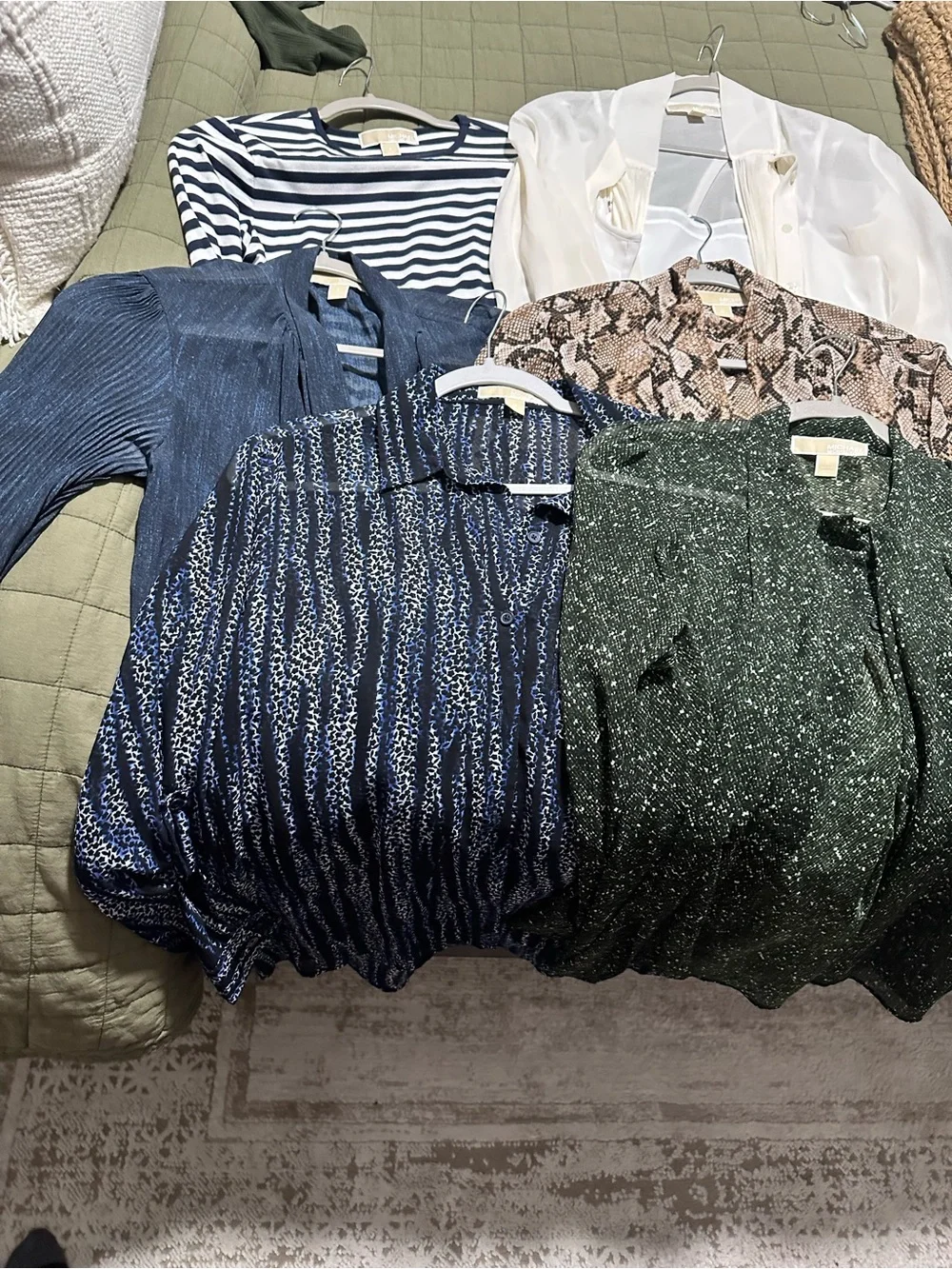 7 Michael Kors Tops Sz small to medium $50 (bundle deal)